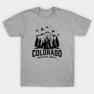 Colorado Adventure Awaits bear vintage T-Shirt